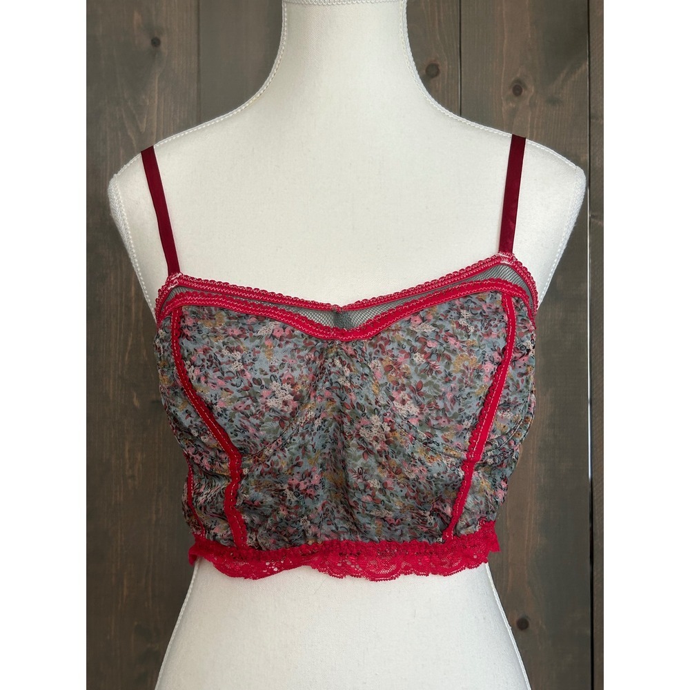 Vintage Kimchi Blue Urban Outfitters Underwire Bralette Crop Corset Top Large